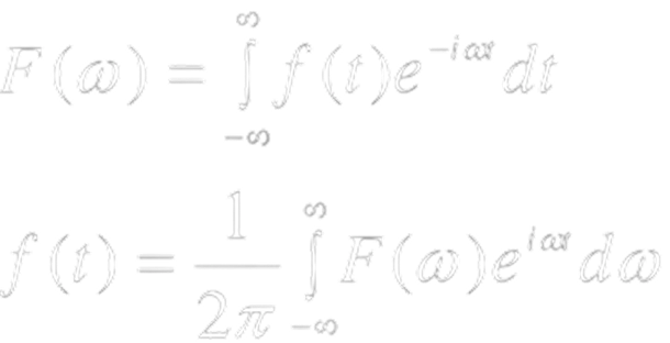 Fourier Transform equations