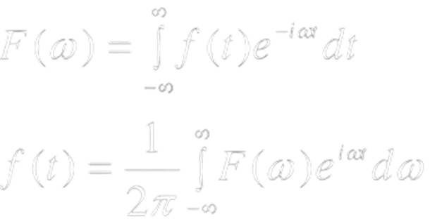 Fourier Transform equations