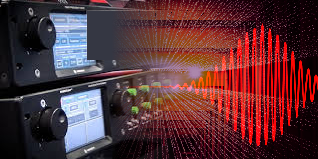 Vescent RubriComb optical frequency comb hardware with frequency comb visualization